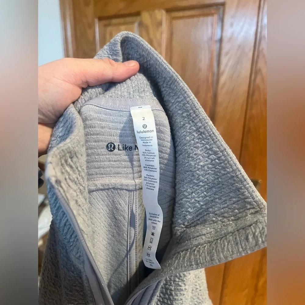 Lululemon Athletica - On Repeat Jacket - Heathered Core Light Gray